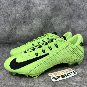 Nike Vapor Edge Speed 360 VC Football Cleats Mens 8 Lime Blast Black FQ8764-300